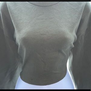 Long Sleeve cropped sweater